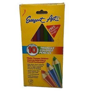 Triangle Colored Pencil set for kids